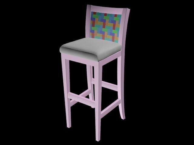 ARM CHAIR 1 3D model_3