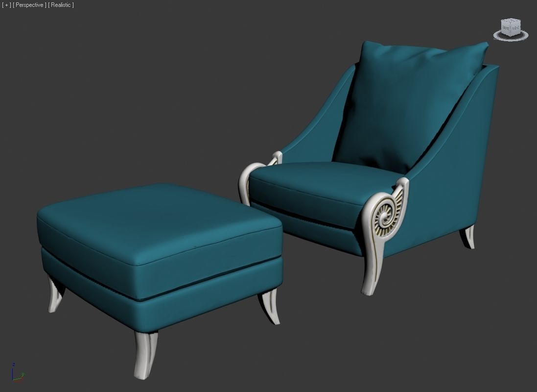 ARM CHAIR 1 3D model_93