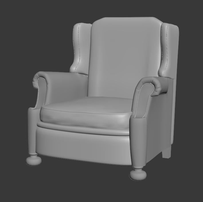 ARM CHAIR 1 3D model_60