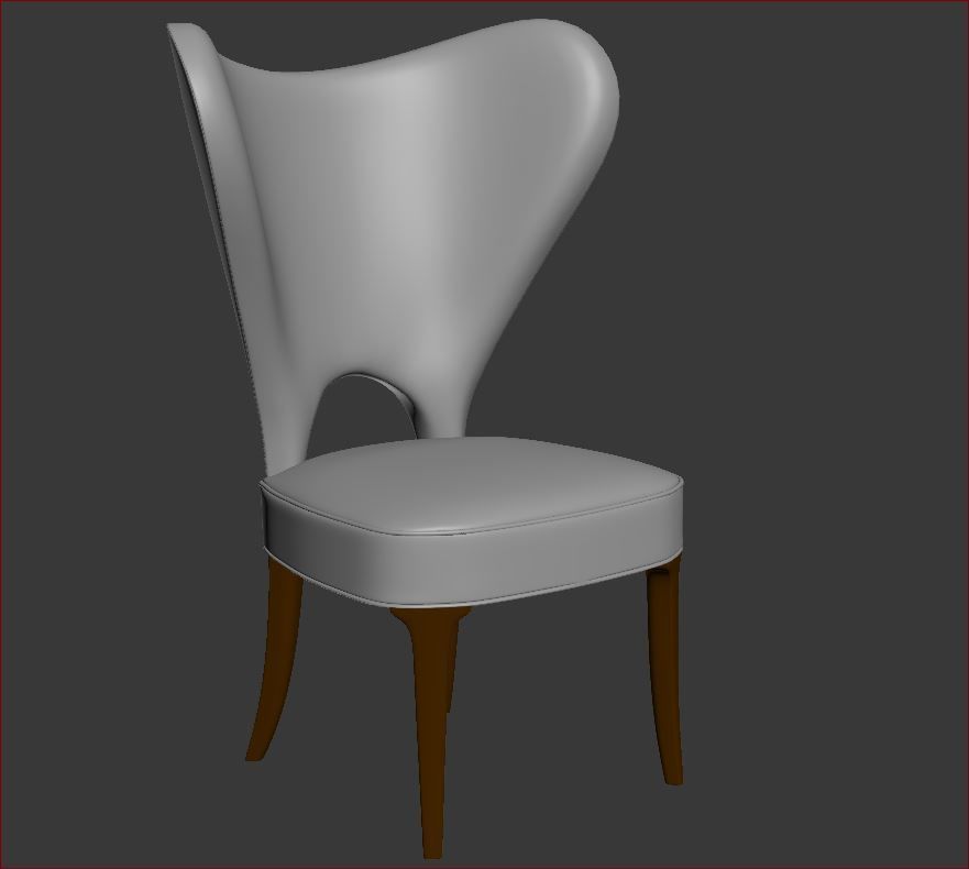 ARM CHAIR 1 3D model_23