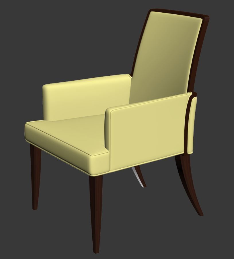 ARM CHAIR 1 3D model_42
