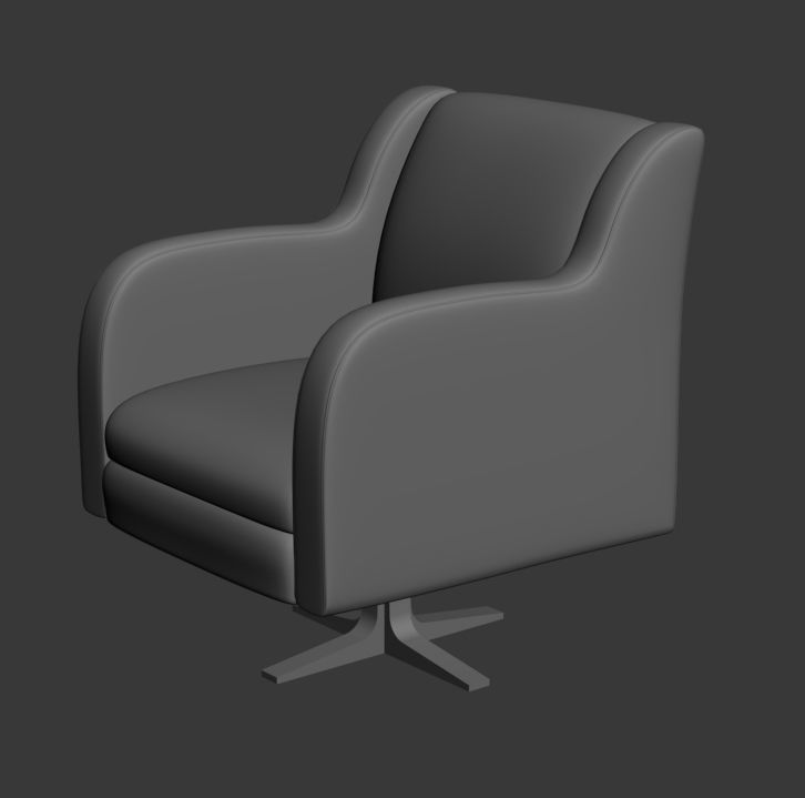 ARM CHAIR 1 3D model_84
