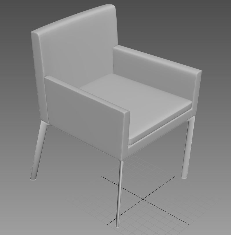 ARM CHAIR 1 3D model_143