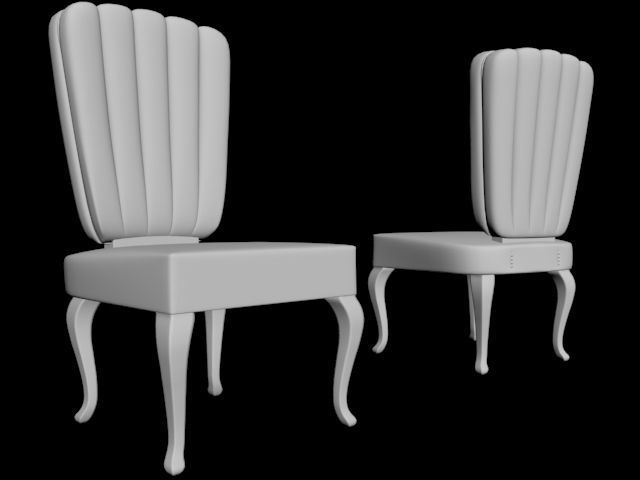 ARM CHAIR 1 3D model_8