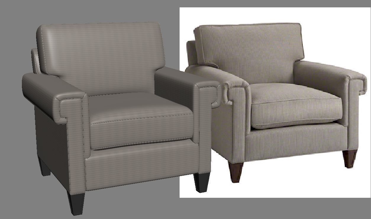 ARM CHAIR 1 3D model_92