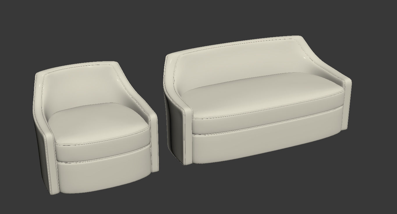 ARM CHAIR 1 3D model_94