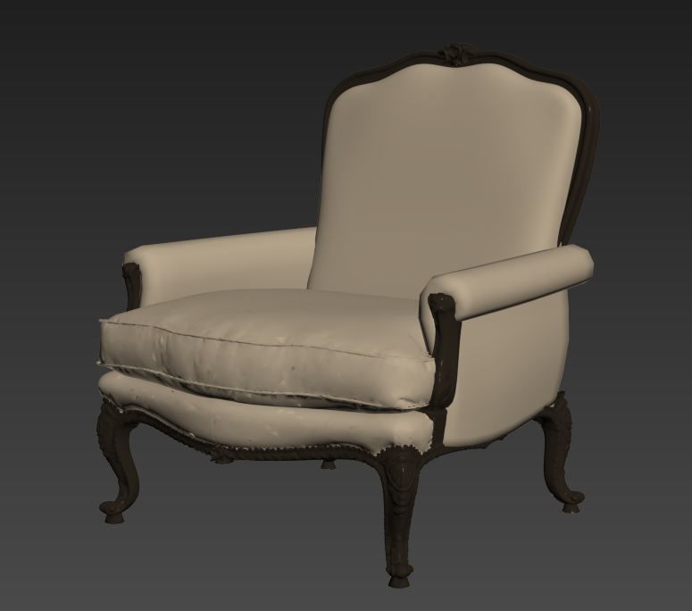 ARM CHAIR 1 3D model_45
