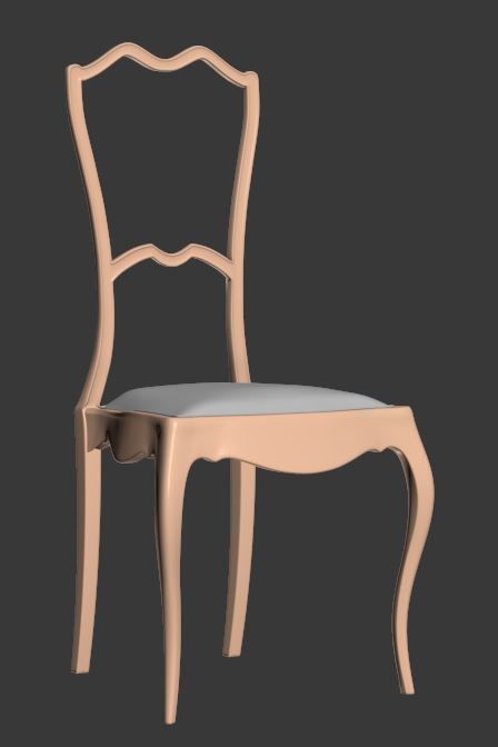 ARM CHAIR 1 3D model_91