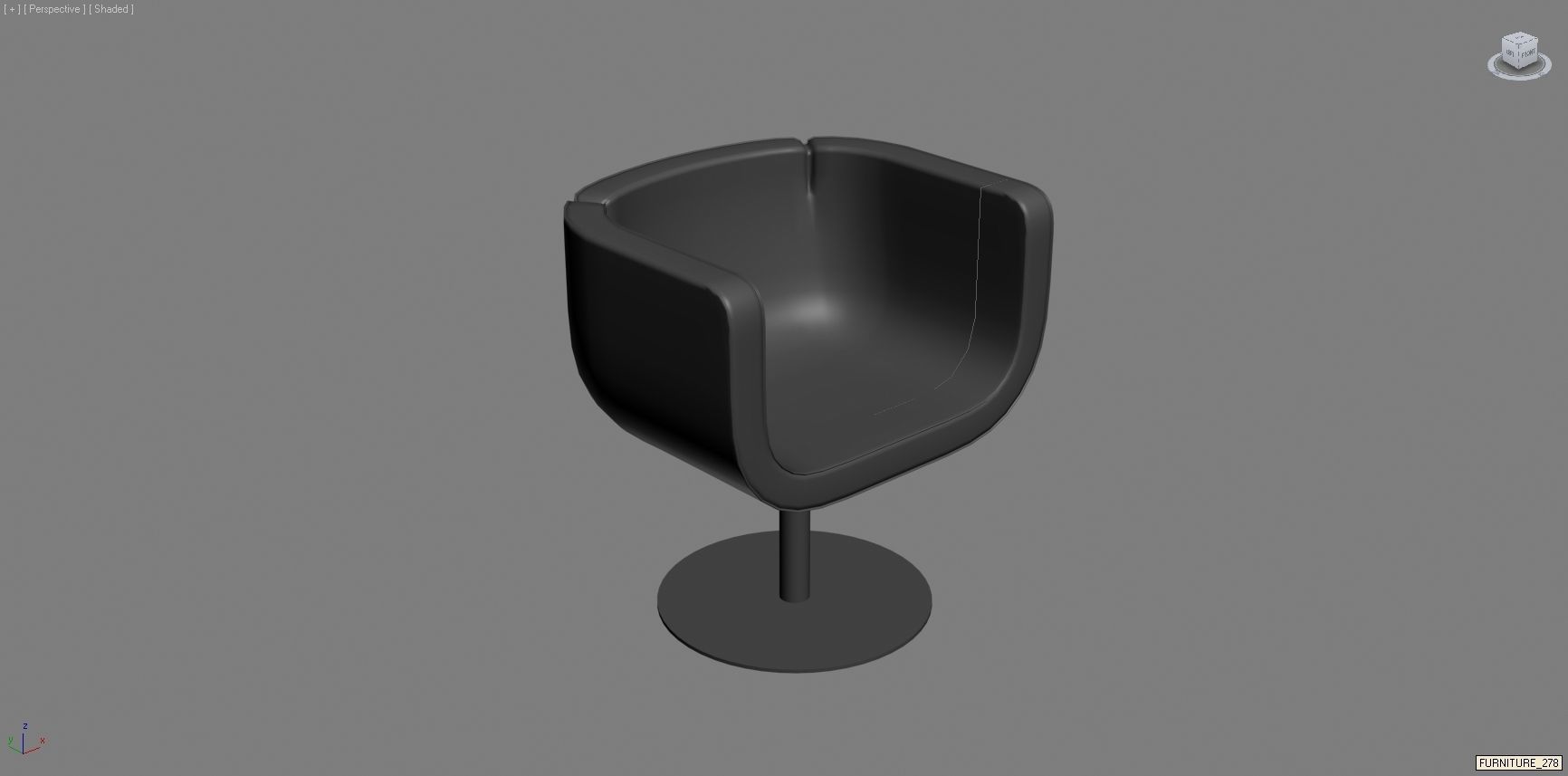 ARM CHAIR 1 3D model_63