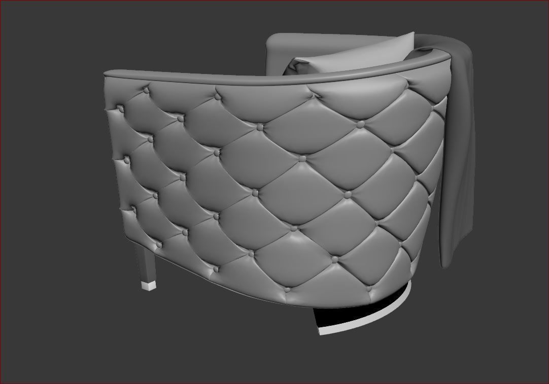 ARM CHAIR 1 3D model_19