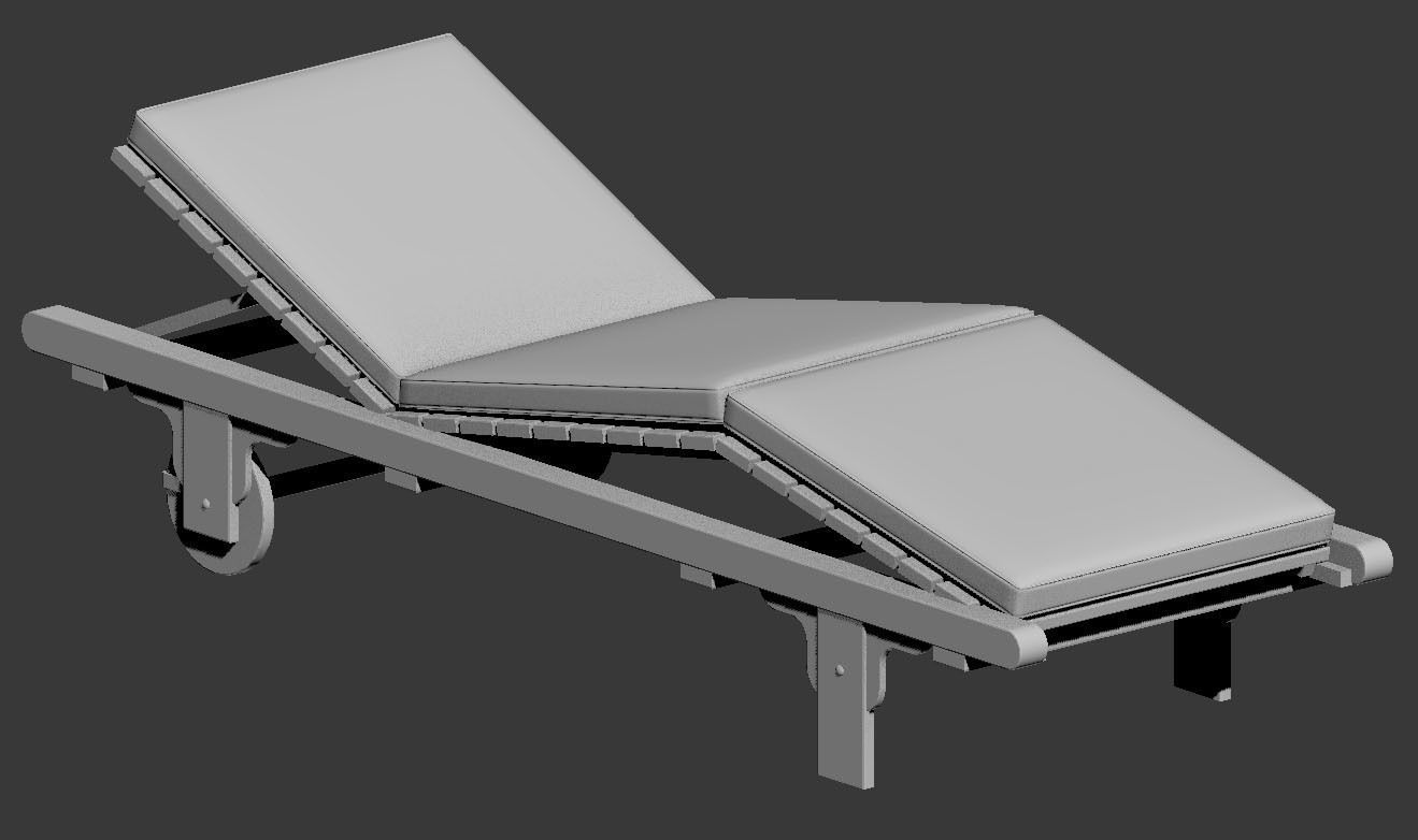 ARM CHAIR 1 3D model_104