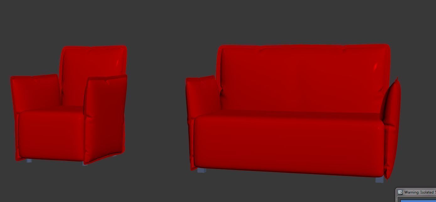 ARM CHAIR 1 3D model_81