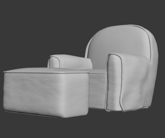 ARM CHAIR 1 3D model_14