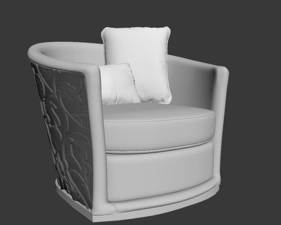 ARM CHAIR 1 3D model_13