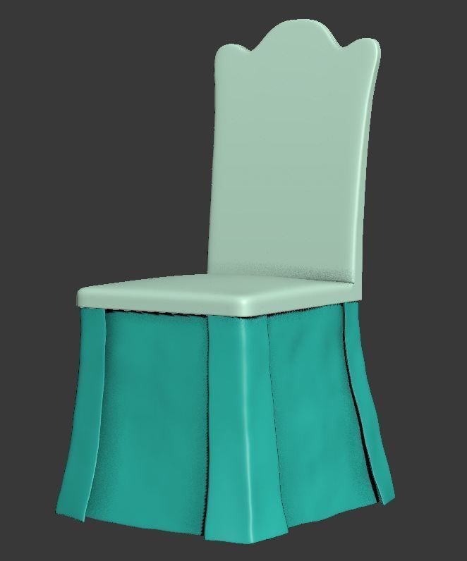 ARM CHAIR 1 3D model_139