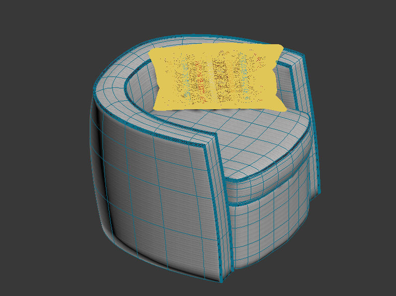 ARM CHAIR 1 3D model_56