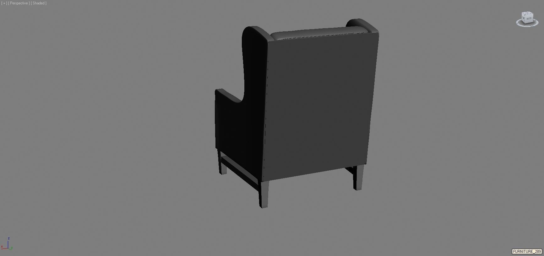ARM CHAIR 1 3D model_98