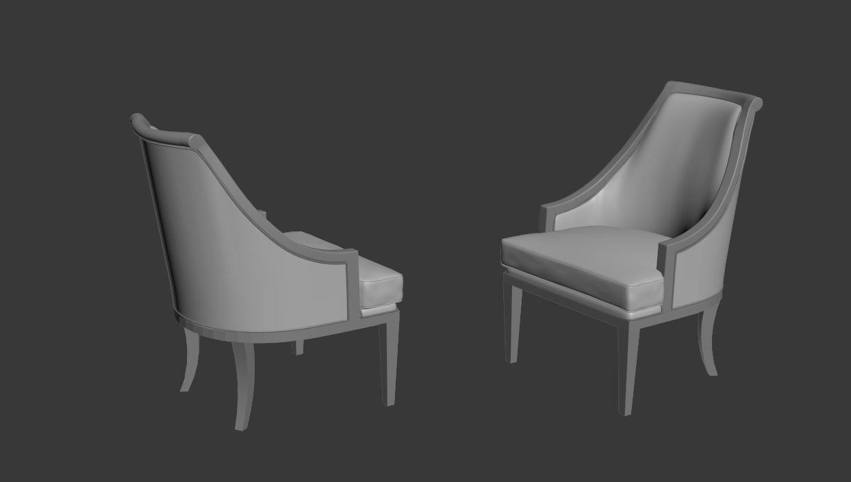 ARM CHAIR 1 3D model_72