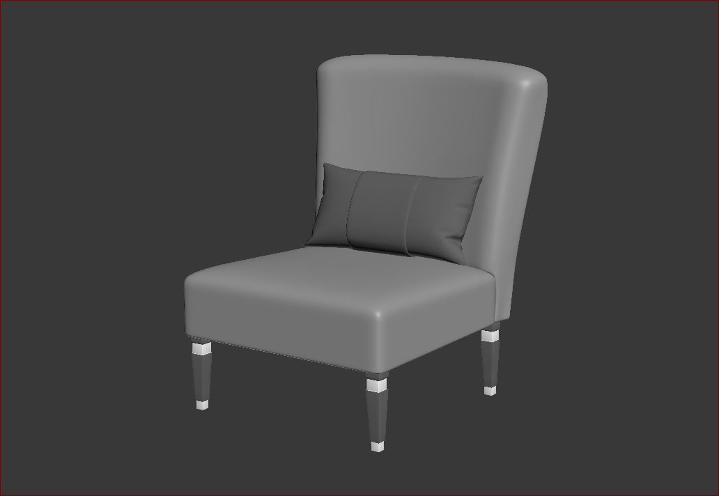 ARM CHAIR 1 3D model_20