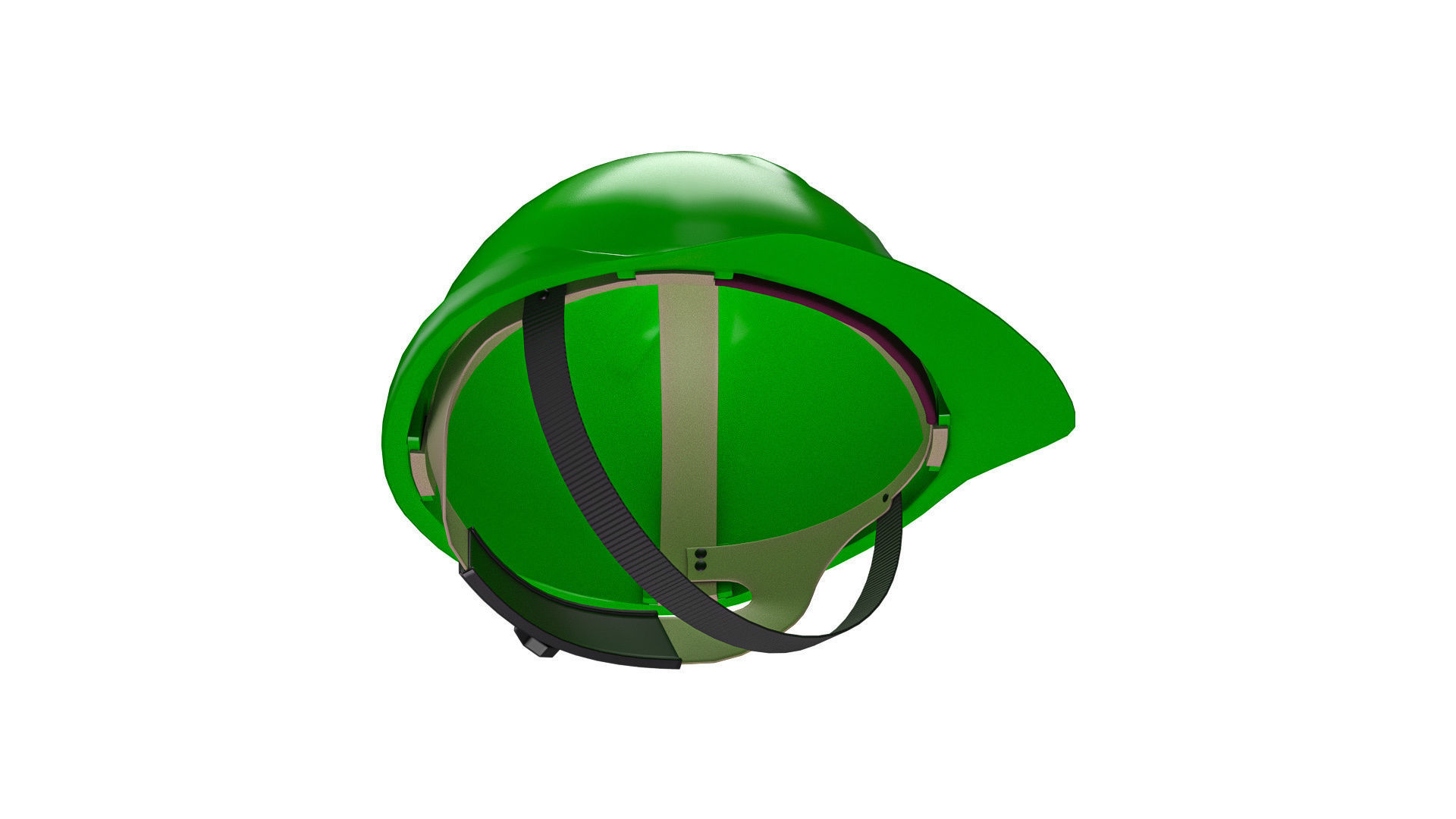 Safety Helmet 3D model_3