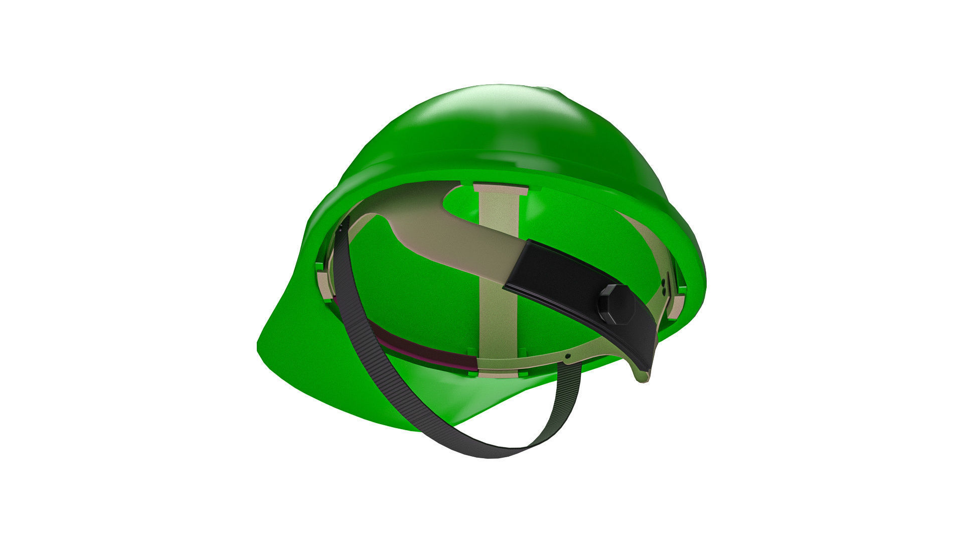 Safety Helmet 3D model_8