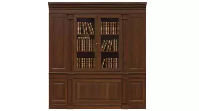 Built-in bookcase 1300