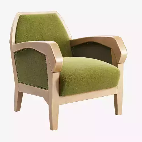 Anthroposophical Easy Chair by Felix Kayser 3D model
