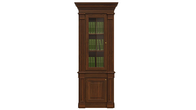 Bookcase 900 3D model