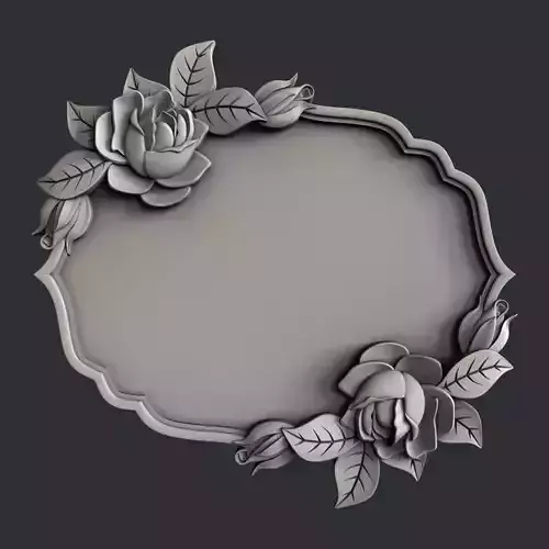 3d STL models for CNC router shield rosses 3D model