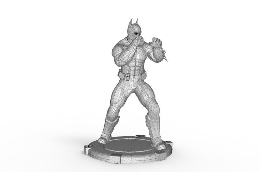 Batman - Mma Kick 3D print model_11