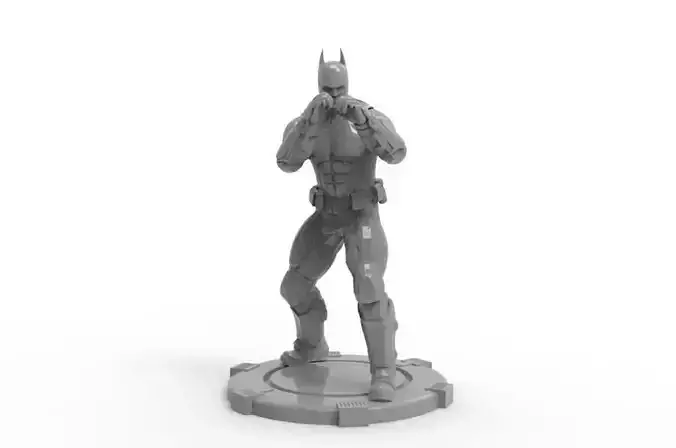 Batman - Mma Kick 3D print model