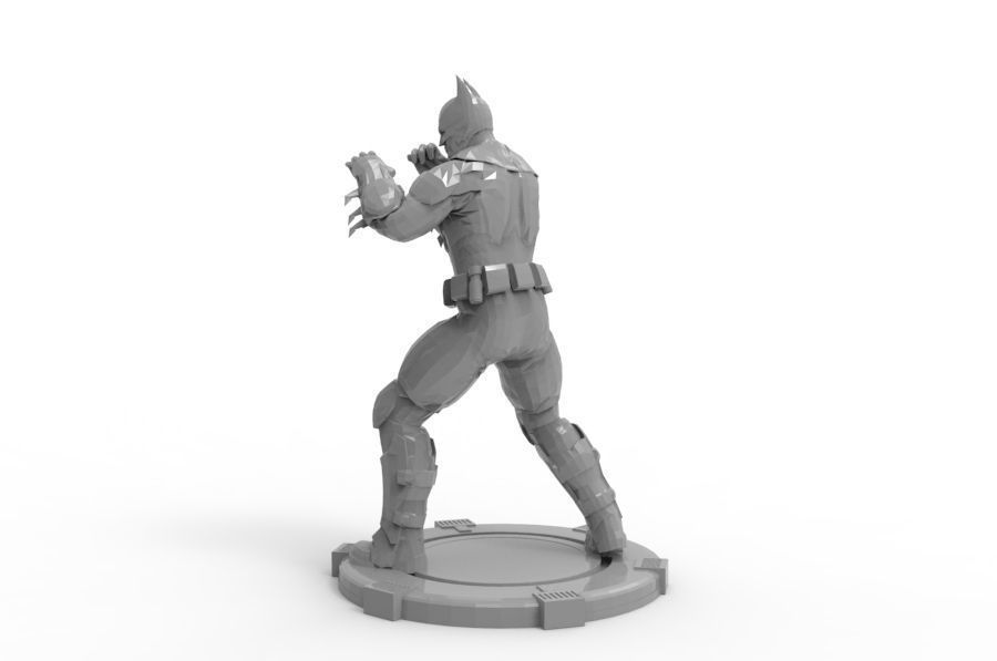 Batman - Mma Kick 3D print model_4