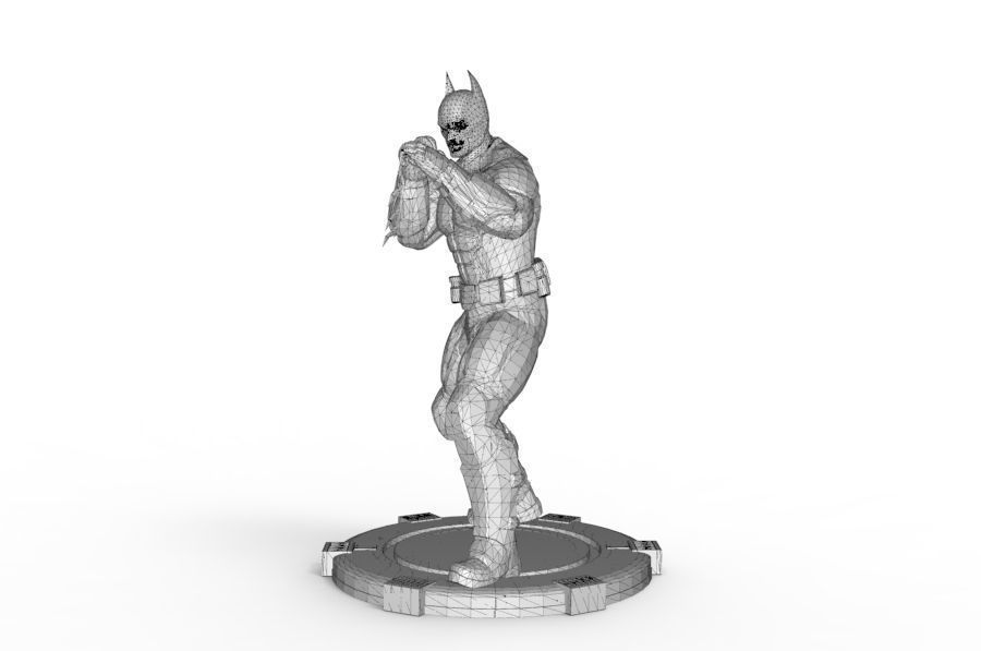 Batman - Mma Kick 3D print model_12