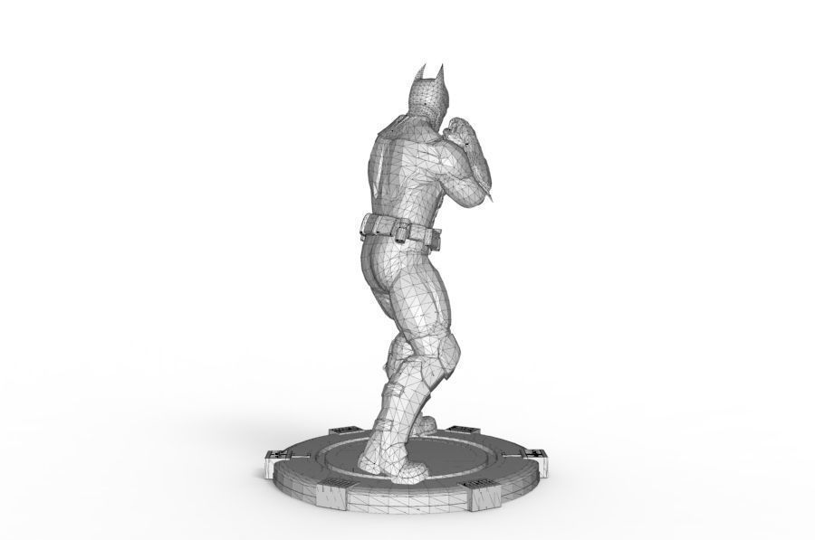 Batman - Mma Kick 3D print model_17