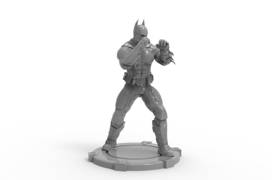 Batman - Mma Kick 3D print model_1
