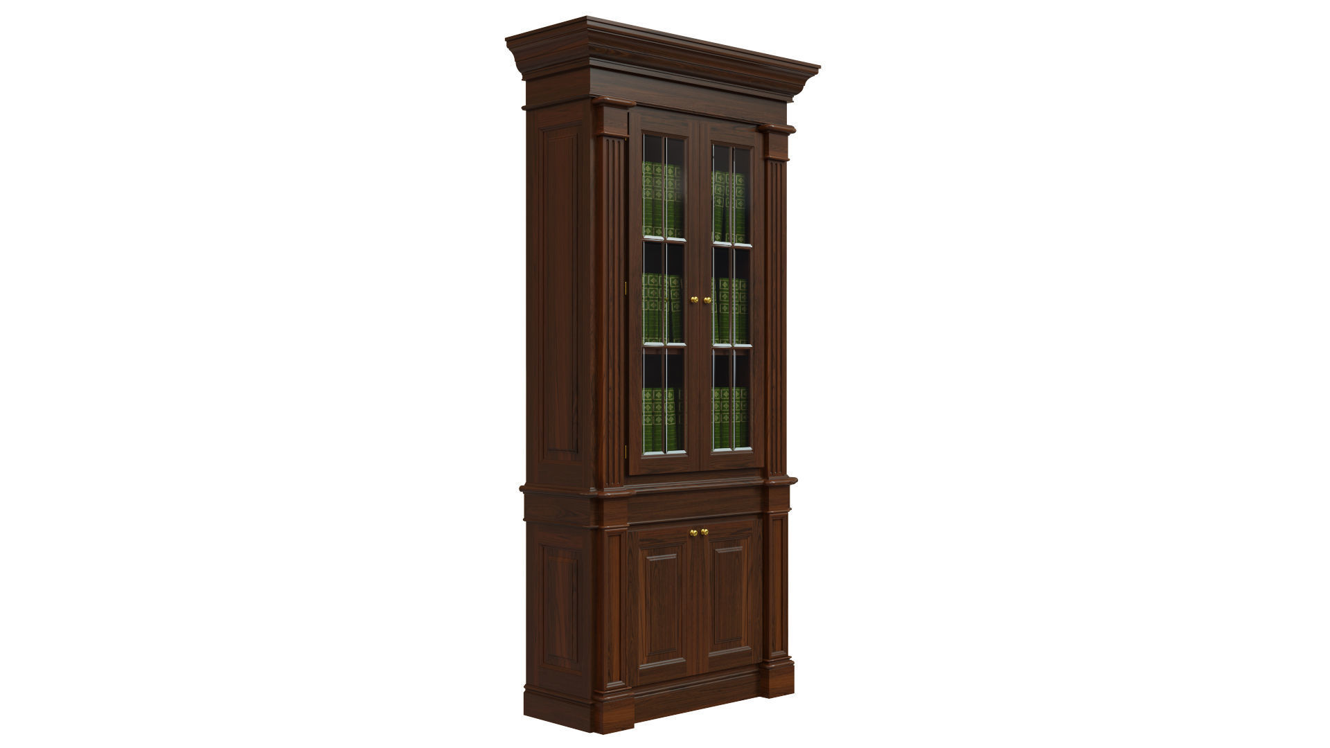 Bookcase 1100 3D model_2