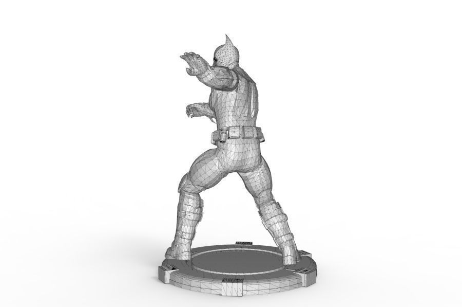 Batman - Mma Kick 3D print model_13
