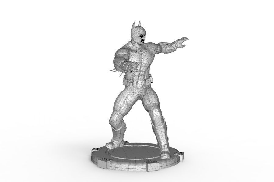 Batman - Mma Kick 3D print model_19