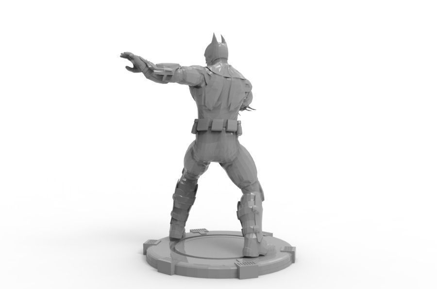 Batman - Mma Kick 3D print model_4