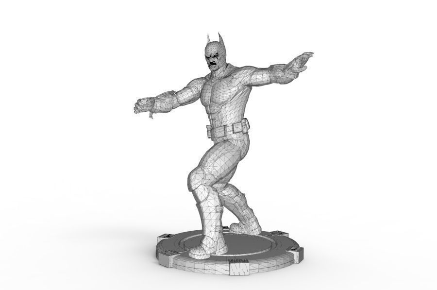 Batman - Mma Kick 3D print model_10
