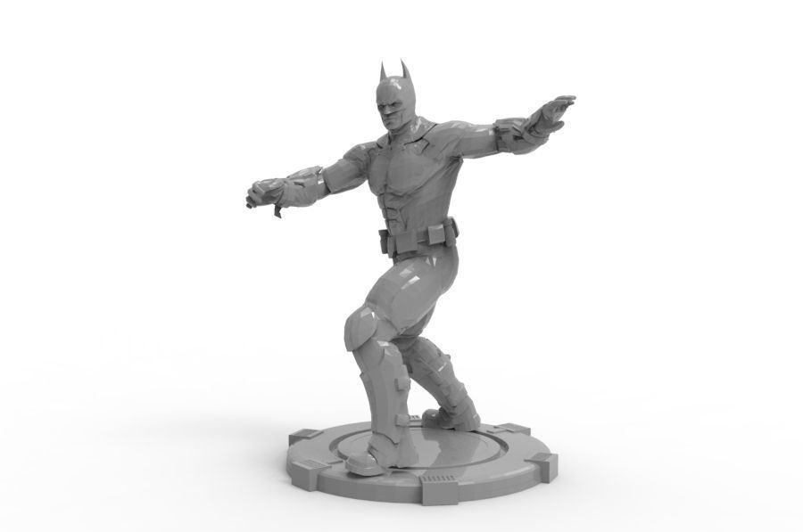Batman - Mma Kick 3D print model_1