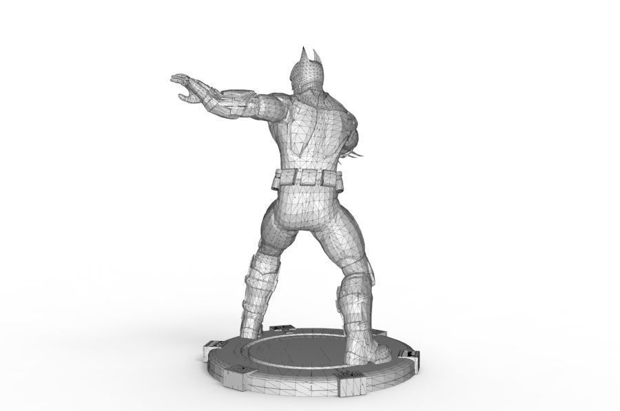 Batman - Mma Kick 3D print model_14