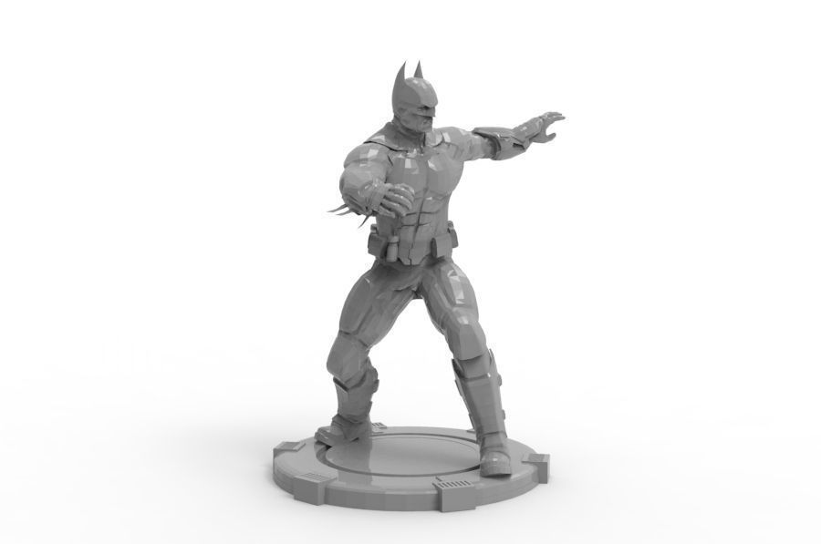 Batman - Mma Kick 3D print model_9