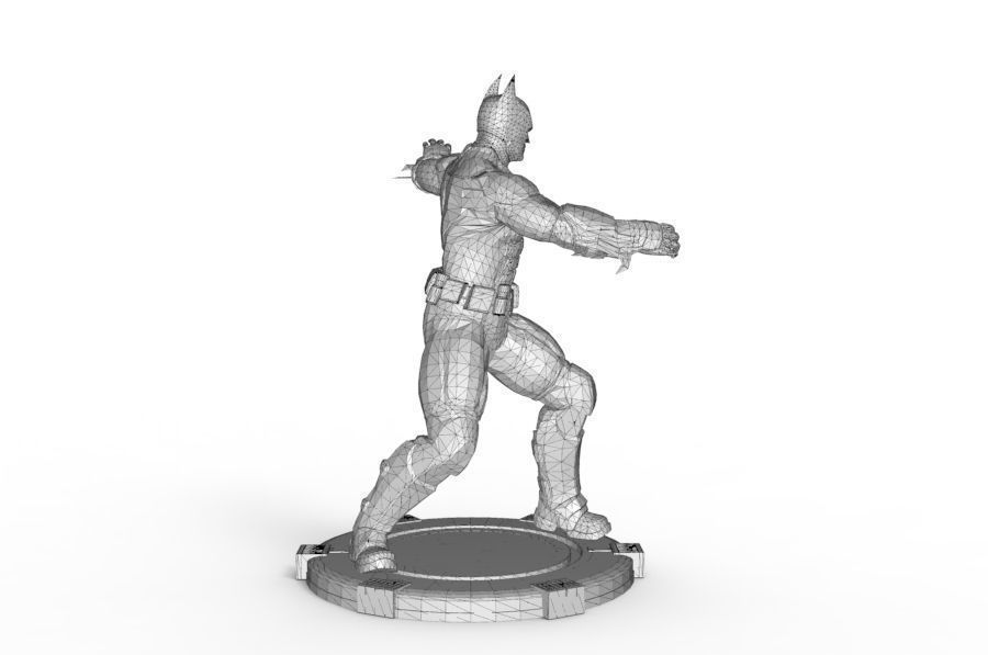 Batman - Mma Kick 3D print model_17