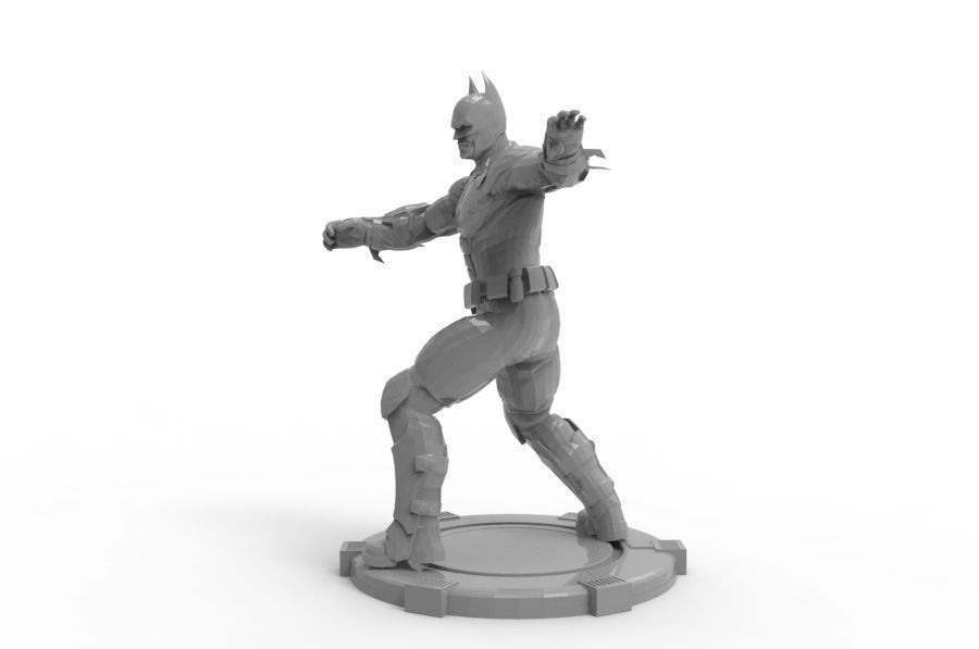 Batman - Mma Kick 3D print model_2