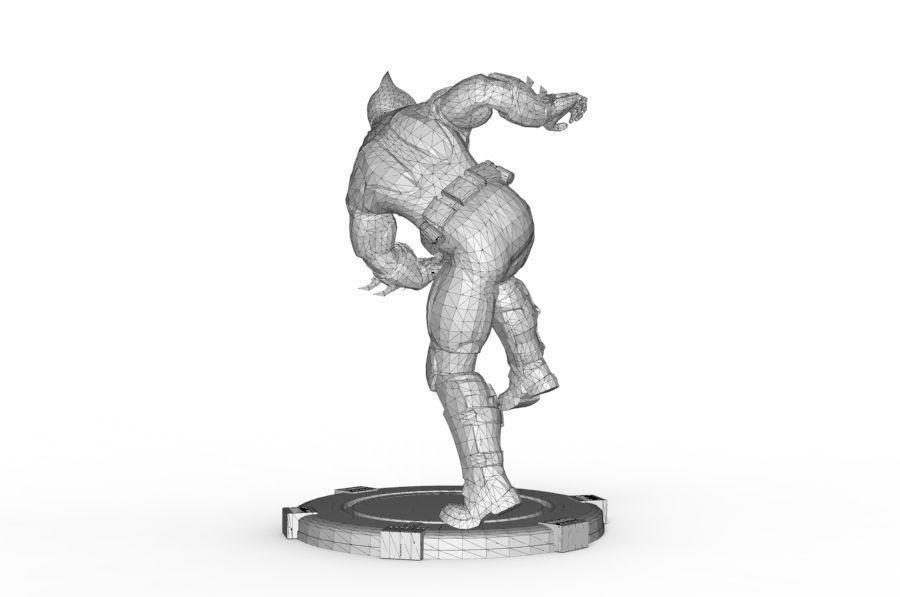 Batman - Mma Kick 3D print model_18