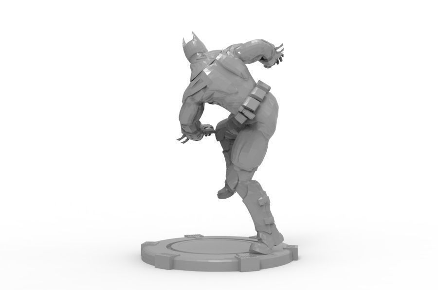 Batman - Mma Kick 3D print model_6