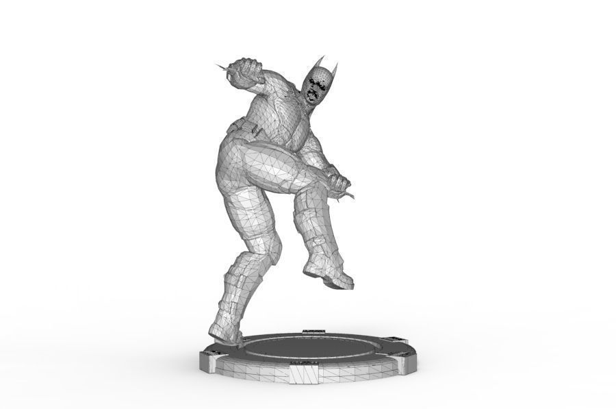 Batman - Mma Kick 3D print model_10