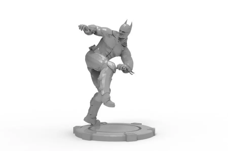 Batman - Mma Kick 3D print model_0