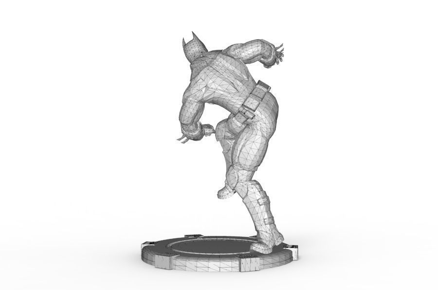 Batman - Mma Kick 3D print model_17